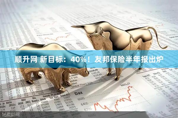 顺升网 新目标:40%!友邦保险半年报出炉